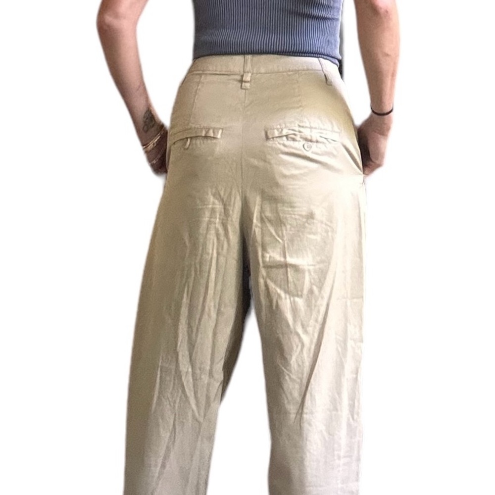 Vintage Zara parachute khaki pants - Picture 2 of 5